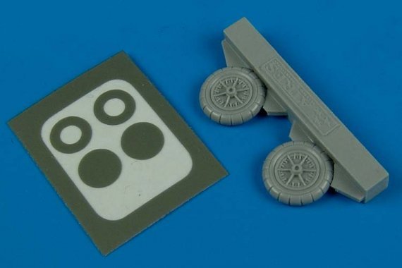 1/72 Bf 109E/F wheels
