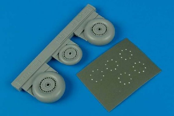 Aires Upgrade set: FW Ta 154 wheel & mask