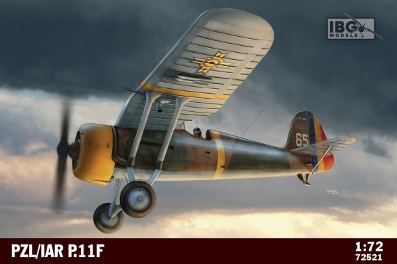 1/72 PZL/IAR P.11F Romanian Fighter