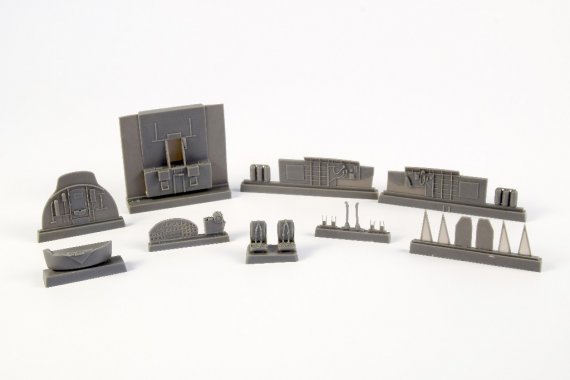 1/72 Boeing B-17G Cockpit set