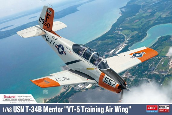 1/48 Beechcraft T-34B Mentor VT-5 Training Air Wing