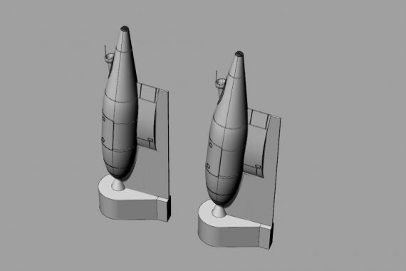 1/144 Refueling pod KC-130J