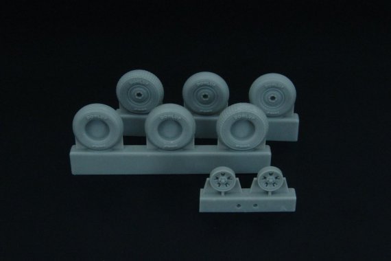 1/48 Spitfire 5-spoke wheels set