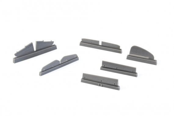 1/72 Dewoitine D.520 Control Surface set