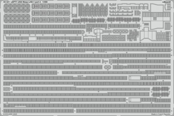 SET 1/350 USS Wasp LHD-1 part 4 for Trumpeter