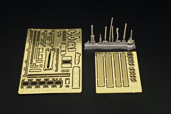 1/48 M5A1 Stuart resin & PE set for Tamiya