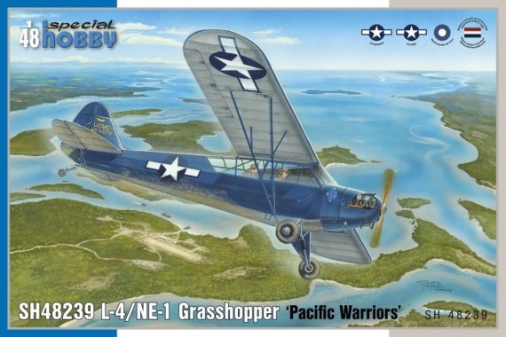 1/48 L-4/NE-1 Grasshopper Pacific Warriors