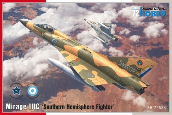 1/72 Mirage IIIC Southern Hemisphere Fighter