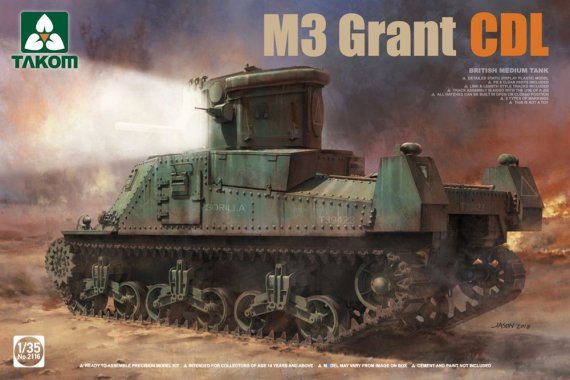 1/35 M3 Grant CDL British Medium Tank