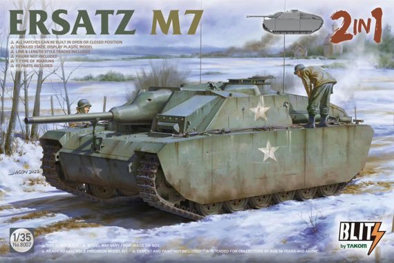 1/35 Ersatz M7 2 in 1