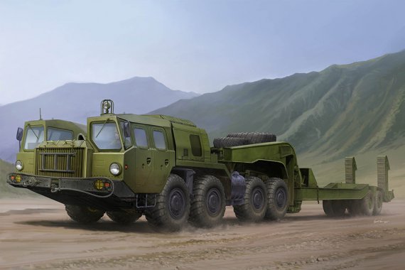 1/35 MAZ7410 Tractor with CHMZAP-5247G