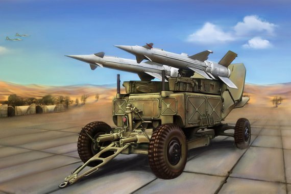 1/35 Soviet 5P71 Launcher with 5V27 Missile Pechora