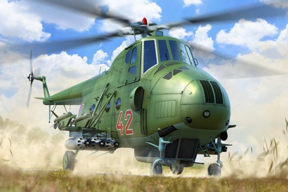 1/48 Mil Mi-4AV Hound Soviet Helicopter