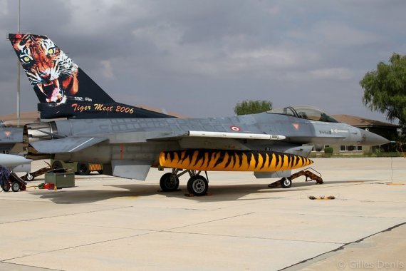 1/72 F-16C Nato Tigermeet 2006 Special Tail Art