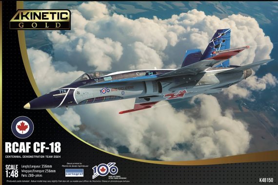 1/48 McDonnell-Douglas CF-18 Centennial Demonstration Team 2