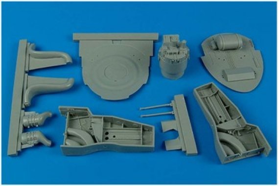 Aires Upgrade set: F8F-1 Bearcat wheel bay