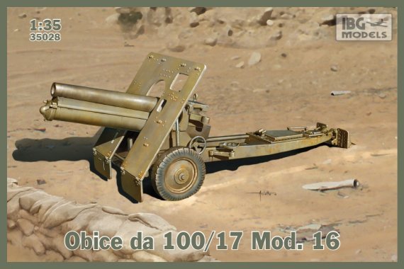 1/35 Obice da 100/17 Mod. 16 w/ metal barrel