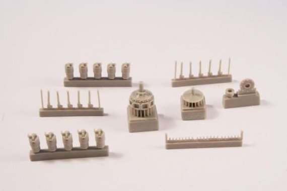 1/32 Le Rhone 9J French WWI Rotary Engine