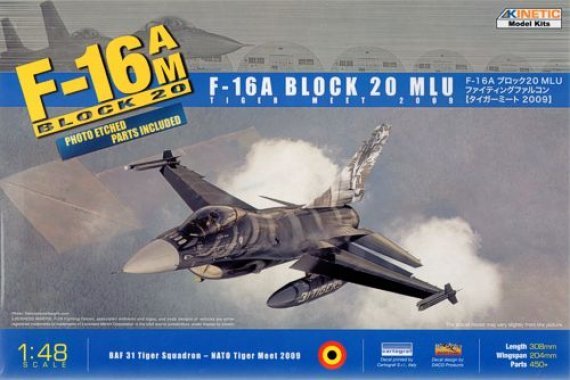 1/48 F-16A BLOCK 20 MLU TIGER MEET 2009