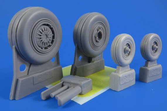 1/32 Late wheels for McDonnell F-4C/F-4D/F-4E Phantom II