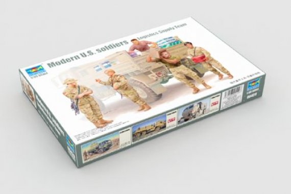 Trumpeter Modern US Soldiers Logistics Team 1/35