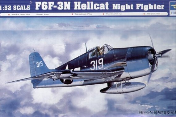 Trumpeter F6F-3N Hellcat Night Fighter 1/32