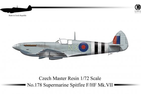 1/72 S. Spitfire Mk.VII/HF VII