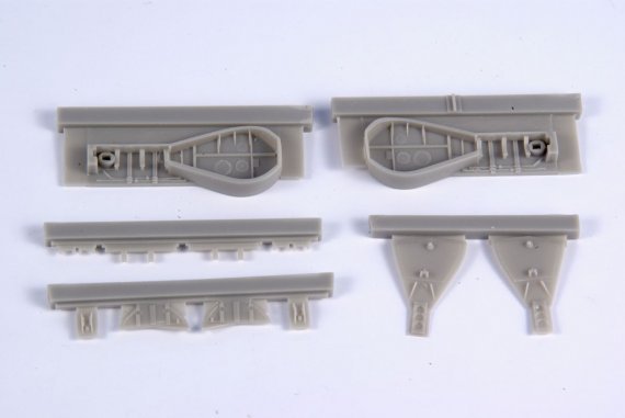 1/48 Mitsubishi J2M3 Raiden Jack-Undercarriage set