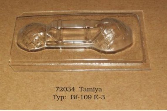 1/72 Vacu Canopy Bf-109 E-3 (TAM)