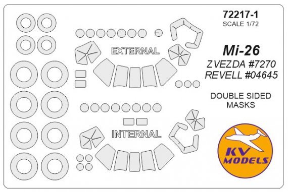 1/72 Mil Mi-26 paint masks