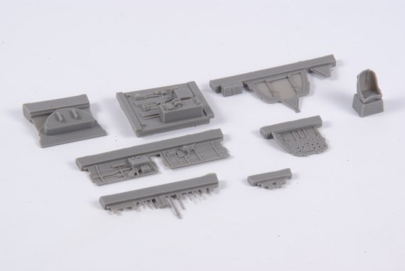 1/48 J2M3 Raiden Cockpit set (HAS)