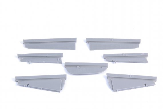 1/48 Kawanishi N1K2-J Shiden Control surface set
