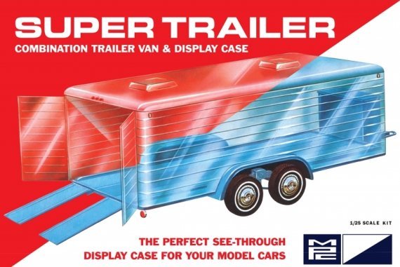 1/25 Super Display Case Trailer