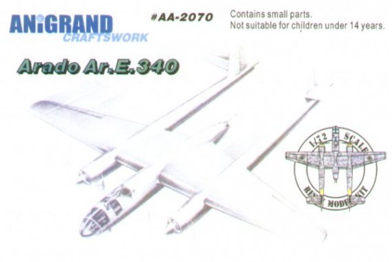 1/72 Arado Ar E.340 B-Bomber