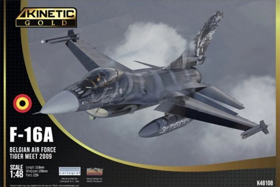 Kinetic F-16A Belgian Air Force 2009 Tiger Meet 1/48
