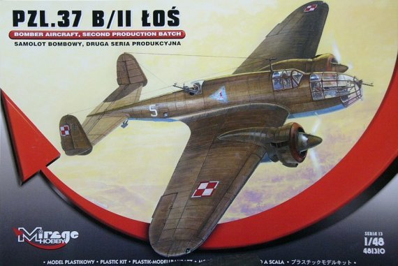 1/48 PZL 37B/II LOS BOMBER (2nd series)