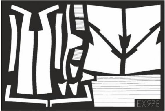 Mask 1/48 F-4G surface panels for Meng