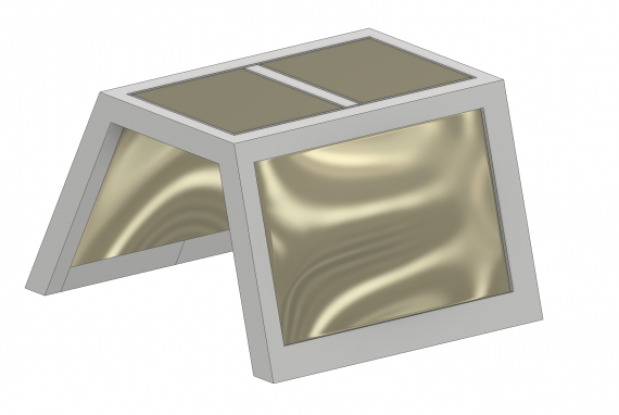 1/72 Mistel 1 Messerschmitt Bf-109F centre canopy section