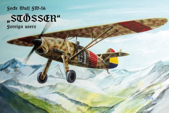 Eduard 1/48 Focke-Wulf Fw-56 Stosser Utilisateurs �trangers