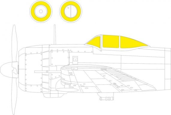 Mask 1/72 Ki-43-II for Arma Hobby.