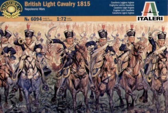 1/72 British Light cavalry Napoleonic War