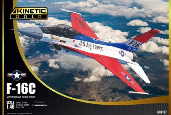 1/48 Lockheed-Martin F-16C Viper Demo Team 2024