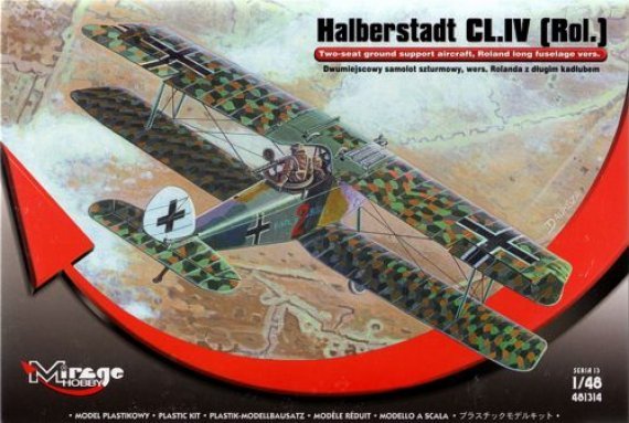 1/48 HALBERSTADT CL.IV (Rol., two-seat version)