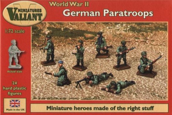 1/72 German Paratroops (WWII) x 24 figures