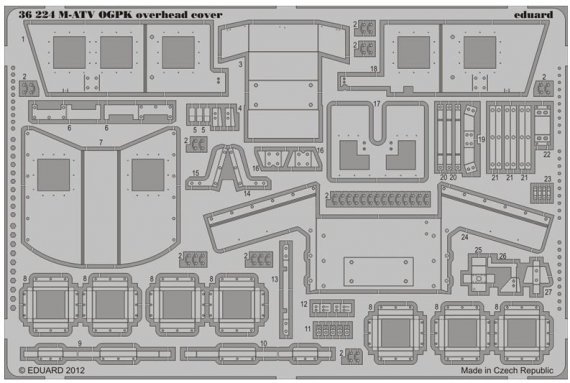 1/35 M-ATV OGPK overhead cover (KIN)