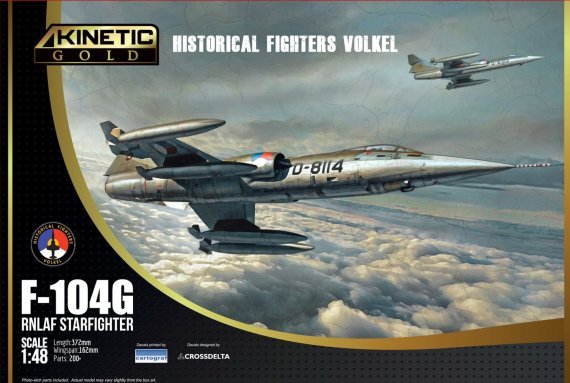 1/48 F-104G RNLAF Starfighter Historical Fighters Volkel
