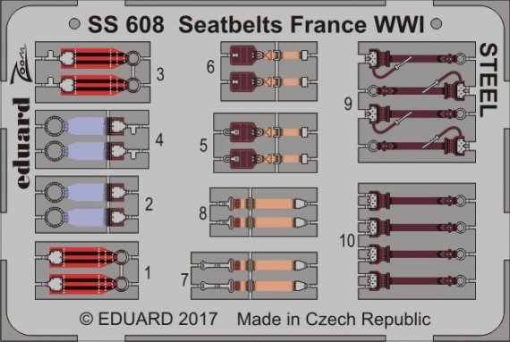 1/72 Seatbelts France WWI