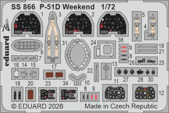 1/72 P-51D Weekend for Eduard