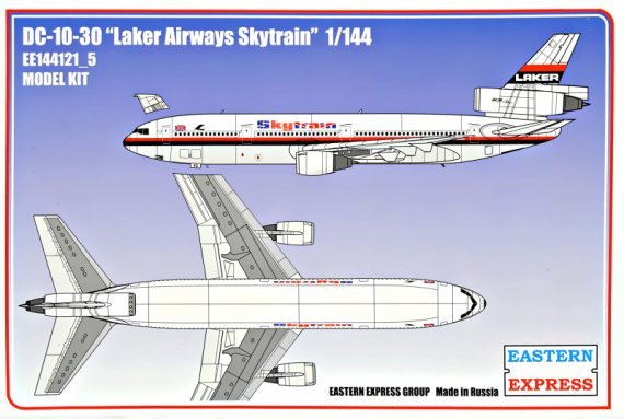 1/144 McDonnell-Douglas DC-10-30 Laker Airways Skytrain