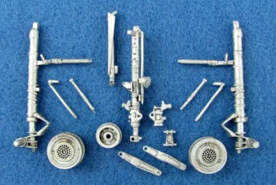 Metallfahrwerk Su-27 Flanker 1/48